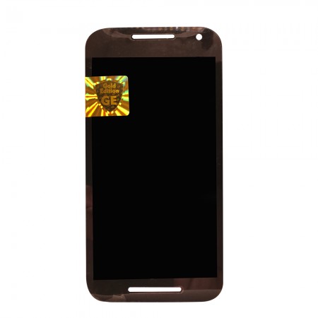FRONTAL GE-903 MOTO G3 PRETO GOLD EDITION MAXIMUS